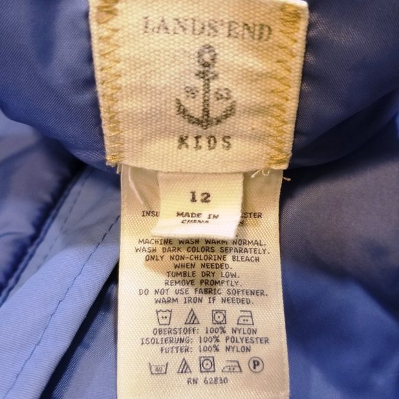 Lands' End Kids' Squall Waterproof Insulated Snow Bibs, size 12, EUC (HOST PICK) - Picture 6 of 12